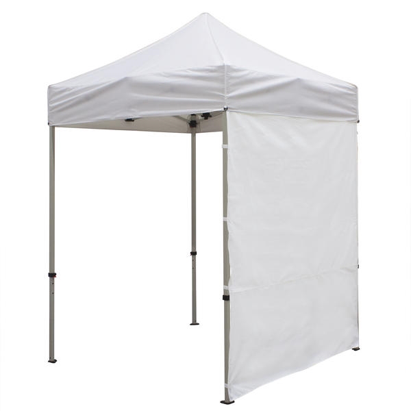 Outdoor 6ft Tents offer heavy duty commercial-grade popup frames designed for professional use. Canopies can customized with full color printing to display your company branding. Showcase your business name with our outdoor event tents.