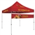 Outdoor 10ft Tents offer heavy duty commercial-grade popup frames designed for professional use. Canopies can customized with full color printing to display your company branding. Showcase your business name with our outdoor event tents.