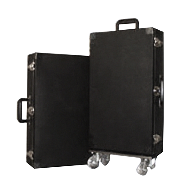 228 Rugged Carry Suit Case Tough high-density polyethylene, Lock, catches, and hardware are steel plated, Hard-wearing, heavy duty plastic handle, Water repellant finish-inside and out, Wheels and extra handles can be attached to most sizes