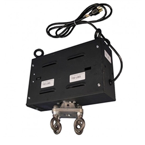 H-800 HANG Rotator (Without Rotating Outlet) is ideal for larger diameter (greater than 15ft) and odd-shape banner signs. The oil-free gear box prevents oil leaks from happening during shipment and storage.