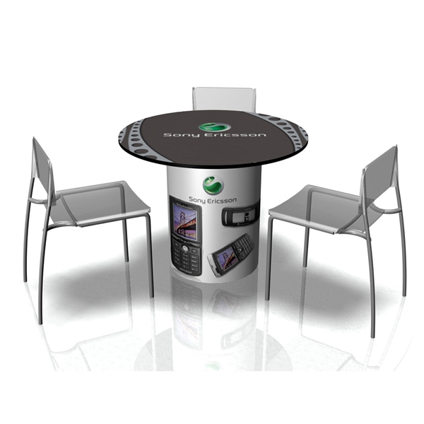 Use SOLO Trade Show Table as a sit down area or a way to define your conference space. The SOLO Table is a perfect size for any size booth.