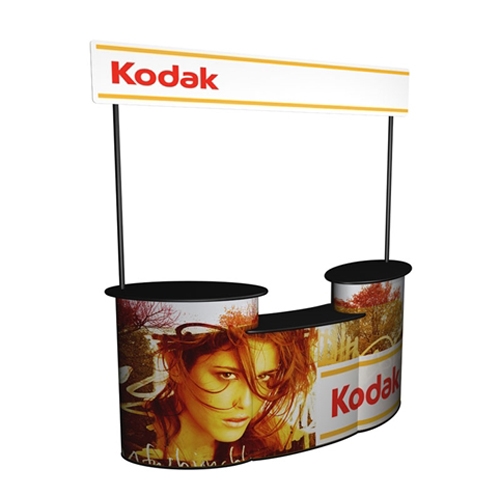 Use this SOLO Connector Post Kit as a trade show display counter or desk area indoors or outdoors. Maximize your tradeshow exhibit space with our ipad stands, tablet stands, counters, podiums and workstations.