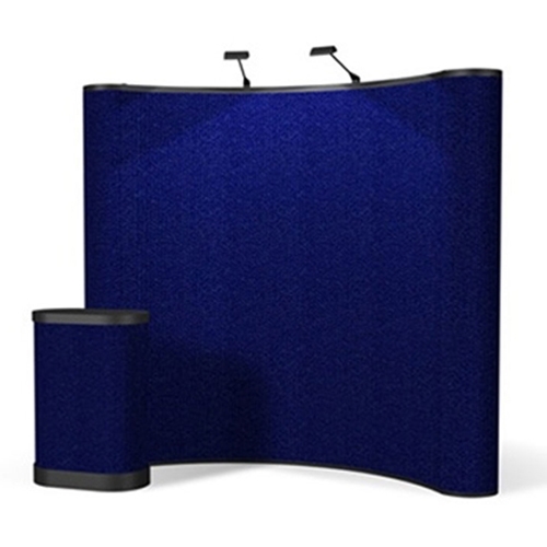 8ft ENERGY Curved Pop Up - Fabric Display
