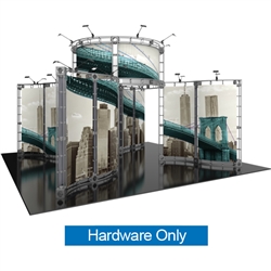 20ft x 20ft Island Canis Orbital Express Truss Display Hardware Only is the next generation in dynamic trade show exhibits. Canis Orbital Express Truss Kit is a premium trade show display is designed to be used in a 20ft x 20ft exhibit space