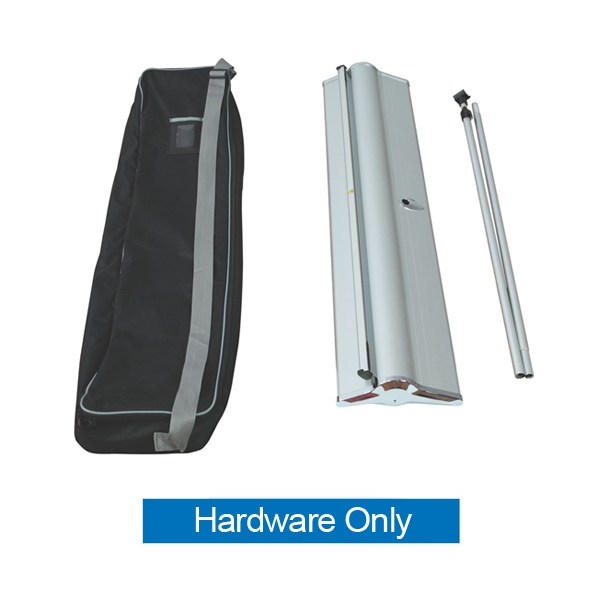 15.75in Blade Lite Retractable Banner Stand Display Hardware Only. The Blade Lite retractable banner stand has a graphic that is easy to change on the spot making it ideal for traveling exhibitors!