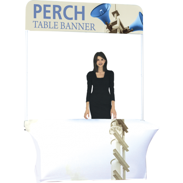 6ft Perch Short Table Pole Banner Kit will provide you both stability and striking looks. Street Pole Banners, avenue banners, or main street banners; call them what you like we have them.