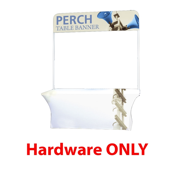 8ft Perch Tall Table Pole Banner Hardware Only will provide you both stability and striking looks. Street Pole Banners, avenue banners, or main street banners; call them what you like we have them.