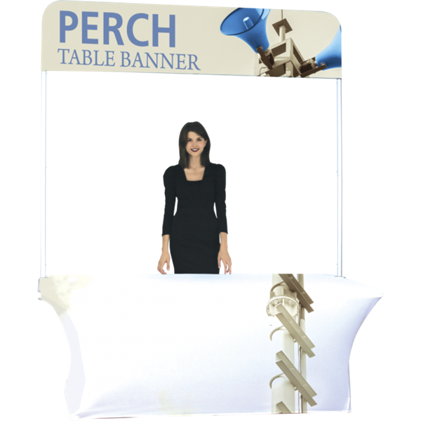 8ft Perch Short Table Pole Banner Kit will provide you both stability and striking looks. Street Pole Banners, avenue banners, or main street banners; call them what you like we have them.