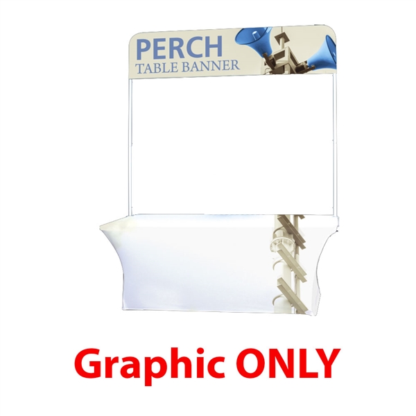 8ft Perch Short Table Pole Banner Graphic Only will provide you both stability and striking looks. Street Pole Banners, avenue banners, or main street banners; call them what you like we have them.