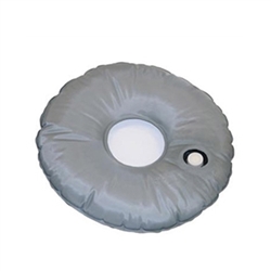 Secure your Zoom flag outdoor with this water-fillable, donut-shaped base weight.
