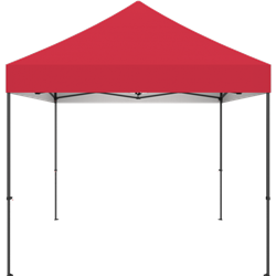 Outdoor 10ft x 10ft  Zoom Tents offer heavy duty commercial-grade popup frames designed for professional use. Canopies can customized with full color printing to display your company branding. Showcase your business name with our outdoor event tent