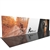 30ft Formulate Designer Series Straight Backwall Tension Fabric Display Kit 02 offer you a quick and professional look for your trade show booth. Formulate Designer Series Backwall Displays with built in counter cost-effective trade show backdrops