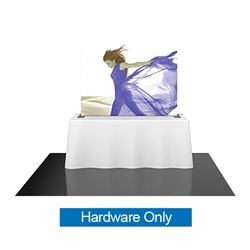 5ft Formulate TT1 Straight Table Top Display Hardware Only offers a sleek design in a compact size to fit any trade show table! Wide Variety of Affordable Portable Table Top Displays, Tabletop Trade Show Displays, Table Displays