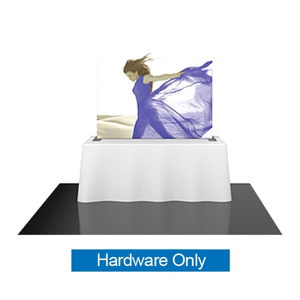 5ft Formulate TT1 Straight Table Top Display Hardware Only offers a sleek design in a compact size to fit any trade show table! Wide Variety of Affordable Portable Table Top Displays, Tabletop Trade Show Displays, Table Displays