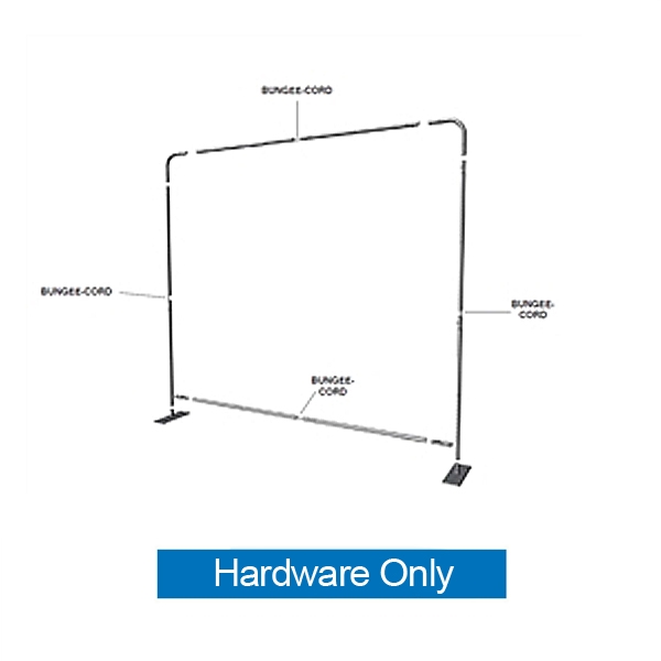 6ft Formulate Essential Tabletop Straight Hardware Only have customary frame features, are portable and come in Straight, Vertical Curved and Horizontal Curved options. Formulate Essential Table Top displays stands apart from the rest tabletops