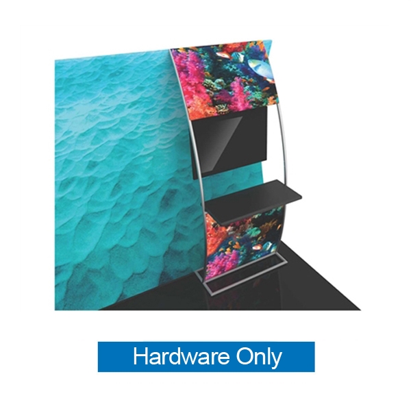 Formulate Stand-off Monitor Mount with Shelf Hardware Only. Quickly attach a flat-screen display to your trade exhibit with the Formulate Stand-off Monitor Mount with Shelf.