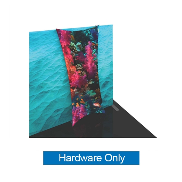 Formulate Backwall Accent 09 Hardware Only adds a stunning graphic accent to any tradeshow display. This one-of-a-kind Formulate accessory works with either 10ï¿½ or 20ï¿½ backwalls and includes its own frame and pillowcase graphic.