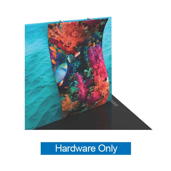 Formulate Backwall Accent 13 Hardware Only adds a stunning graphic accent to any tradeshow display. This one-of-a-kind Formulate accessory works with either 10ï¿½ or 20ï¿½ backwalls and includes its own frame and pillowcase graphic.