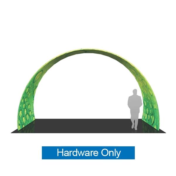 20ft x 12ft Formulate Arch 03 Tension Fabric Display Hardware Only add architecture and design to any event or interior space! Easily create and define a stunning entryway, focal point or stage set at your next tradeshow or event with Formulate Arches.