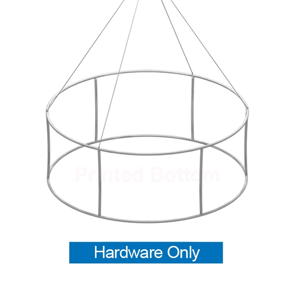 10ft x 2ft Ring Formulate Essential Hanging Trade Show Sign | Display Hardware Only