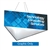 14ft x 2ft Triangle Formulate Master Hanging Trade Show Sign | Single-Sided Replacement Fabric Banner