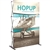 5ft Orbus Hopup Floor 2x3 Straight Fabric Trade Show Display with Front Graphic is lightweight, highly portable, and requires almost no set-up time! Fabric popup displays are the FASTEST booth on the market to setup. The one piece Pop Up Display.