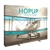 10ft Hopup Floor 4x3 Straight Fabric Display with Full Fitted Graphic is a lightweight, heavy duty pop up frame to support an integrated fabric tension graphic mural. HopUp Tension Fabric Displays Ideal For Trade Shows & Retail Industry