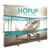 10ft Hopup Floor 4x3 Straight Fabric Display with Front Graphic is a lightweight, heavy duty pop up frame to support an integrated fabric tension graphic mural. HopUp Tension Fabric Displays Ideal For Trade Shows & Retail Industry