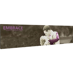 30ft x 8ft (12x3) Embrace Tension Fabric Popup SEG Display (Graphic, Endcaps & Hardware). Portable tabletop displays and exhibits. Several different styles are available, including pop up frames with stretch fabric or fold up panels with custom graphics.