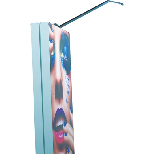 Slimline LED Exhibition Display Double Light Incorporate modern, bright LED light into your display and draw attention to your brand and message with elegance. With a contemporary profile, you can modernize your display, set the stage