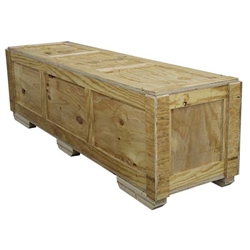 96in x 24in x 24in Quarter Wood Crate