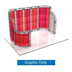 This 10ft x 15ft custom trade show truss system will help you stand out at the next trade show, drawing attention from across the exhibit floor.  Truss exhibits are one of the most structurally elaborate trade show displays. 