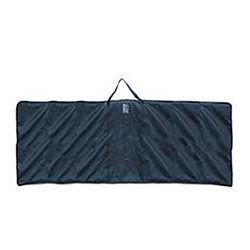 79in x 22in x 2.5in Testrite Travel Monster Bag are specifically made for each banner stand. With it's sleek black color and quality stitching. Straps also allow you to easily carry your banner stand with you anywhere you go to trade show