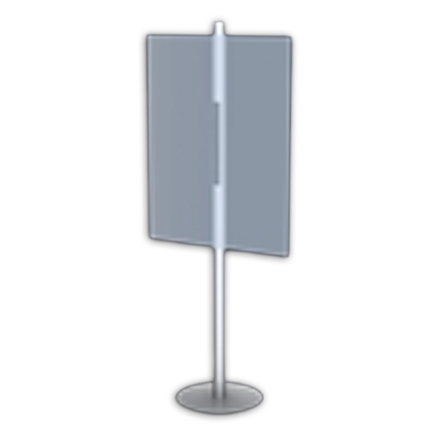 Table Top Placard Stands 2 Sided Round Base Black are specially constructed with a simple and contemporary design to easily coordinate with any retail store. Placard Stand Holders and Stands for Art, Sign and Plate Presentation