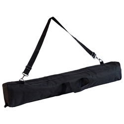 52.5in x 7.25in Extra Large Travel Bag This Extra-Large Travel Bag is for the Large Jumbo indoor banner stand. Can be used with the Slider as well. Nylon material fits jumbo banner stands with conversion kits too.