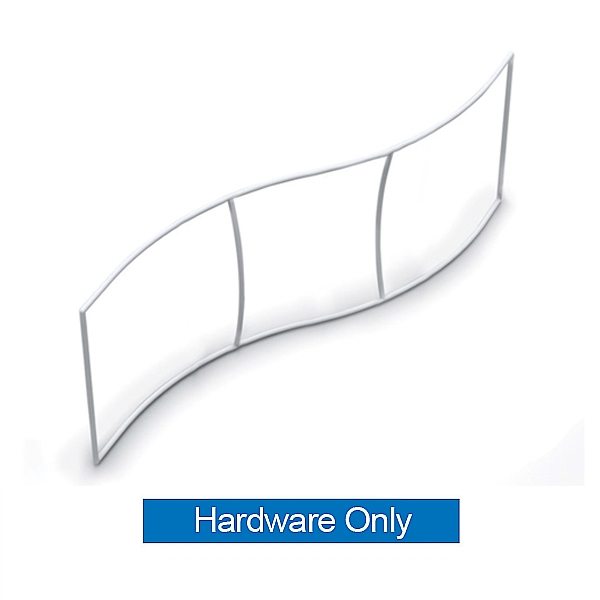 16ft x 60in Wave Skybox Hanging Banner | Hardware Only