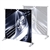 4ft x 4ft Jumbo Banner Black Large Tube Fabric Graphic Package. This particular selection has smaller tubes that measure 1 1/8"" in diameter and connect together on all four sides. The fabric graphic slides onto the top and bottom cross bars, and displays