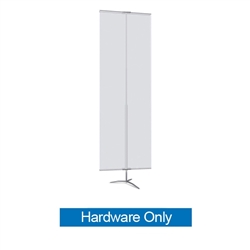 36in Classic Banner Stand Large Silver With Travel Base Hardware Only. We offers a full line of trade show displays, pop up booths, banner stands, table top displays, banner stands, hanging banners, signs, molded shipping cases.