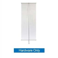 36in L Banner Stand Only. For maximum classic simplicity, the L banner stand is the preferred choice. This affordable, lightweight aluminum frame sets up easily in seconds for ultimate convenience.