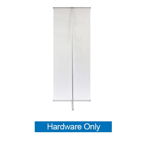 36in L Banner Stand Only. For maximum classic simplicity, the L banner stand is the preferred choice. This affordable, lightweight aluminum frame sets up easily in seconds for ultimate convenience.