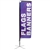10ft Mamba Outdoor Flag Small Double Sided
