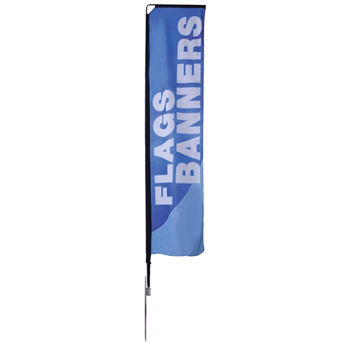 17ft Mamba Outdoor Flag Large Single Sided