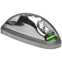 Whelen Orion 600 Series 01-0771733-11 Model OR6002G Green LED 28V Position Anti-Collision Light Assembly