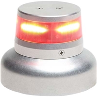 Whelen 01-0772010-52 Model OR36R1W Red LED 14V Beacon (3.75" Base)