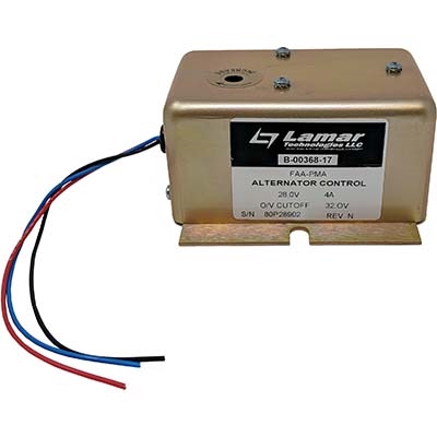 Lamar B-00368-17 Single Engine Alternator Control 28V