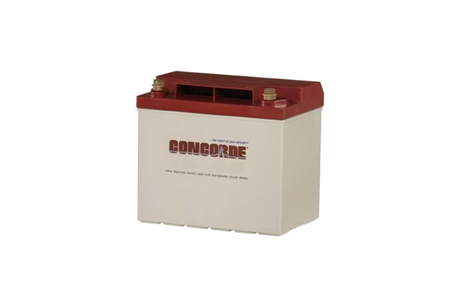 Concorde RG-25 12V Aircraft Battery