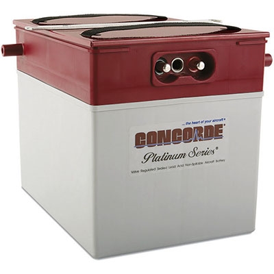 Concorde RG-390ES 24V Aircraft Battery