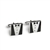 Square Tuxedo Inlay Cufflinks