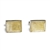 Rectangle Faceted Stone Cufflinks + MORE COLORS