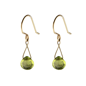 Twinkling Briolette Earrings in Gold Filled + MORE COLORS